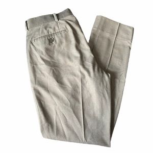 Studio 10 Men’s Gray Khakis Chinos Formal Pants 29/30 Excellent Condition